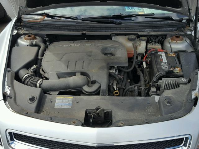 1G1ZC5EB9AF175733 - 2010 CHEVROLET MALIBU 1LT 银色 照片 7