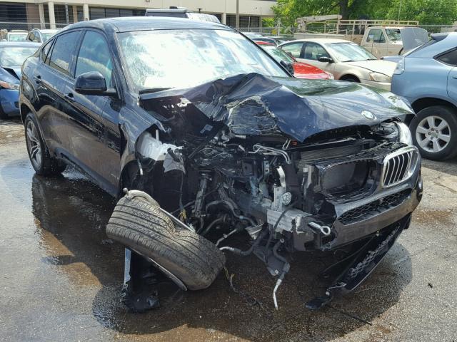 5UXKU6C37H0W38696 - 2017 BMW X6 XDRIVE5 BLUE photo 1