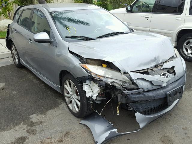 JM1BL1H62A1339451 - 2010 MAZDA 3 S GRAY photo 1