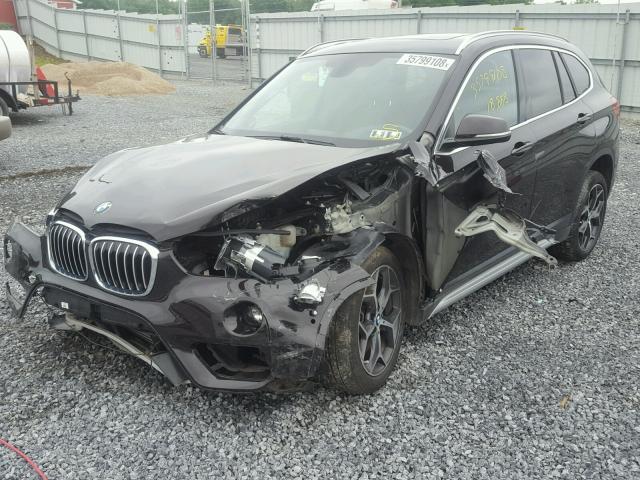 WBXHT3C33G5E52626 - 2016 BMW X1 XDRIVE2 BLACK photo 2