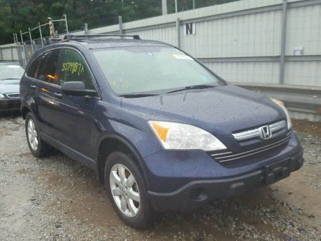 JHLRE48528C040688 - 2008 HONDA CR-V EX BLUE photo 1