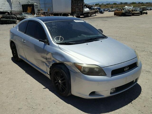 JTKDE177770163808 - 2007 TOYOTA SCION TC SILVER photo 1