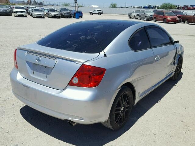 JTKDE177770163808 - 2007 TOYOTA SCION TC 银色 照片 4