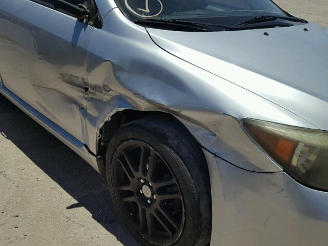 JTKDE177770163808 - 2007 TOYOTA SCION TC 银色 照片 9
