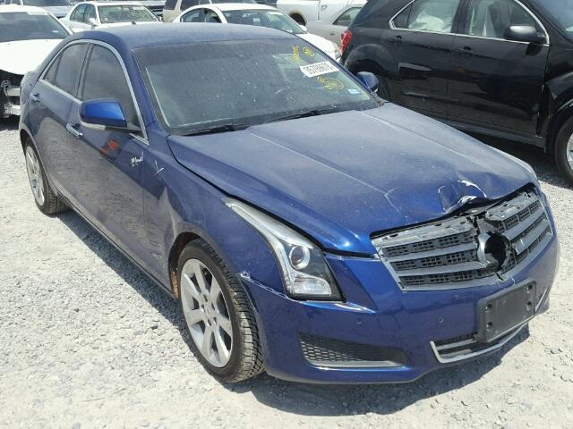 1G6AB5RA7E0148938 - 2014 CADILLAC ATS LUXURY BLUE photo 1