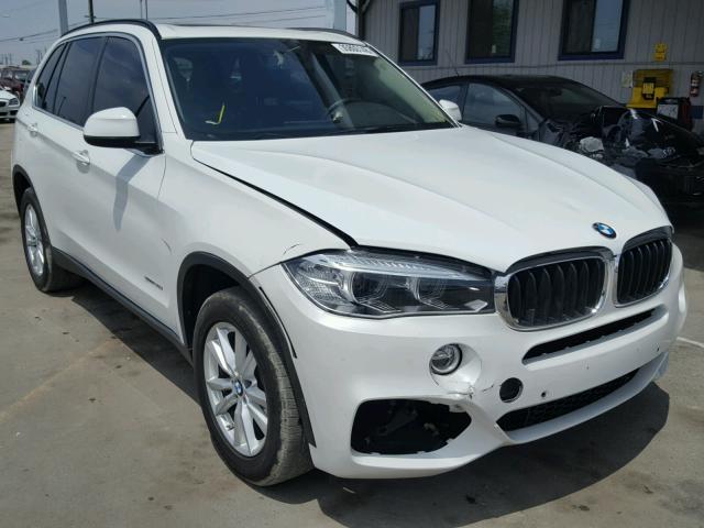 5UXKR2C50E0H34390 - 2014 BMW X5 SDRIVE3 WHITE photo 1