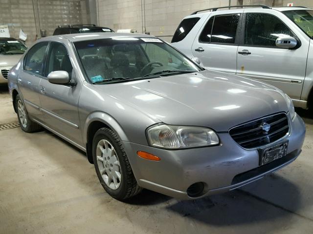 JN1CA31D11T807336 - 2001 NISSAN MAXIMA GXE GRAY photo 1