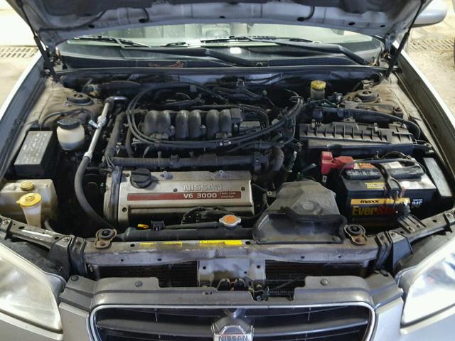 JN1CA31D11T807336 - 2001 NISSAN MAXIMA GXE GRAY photo 7