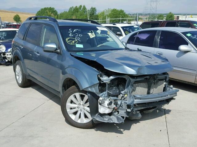 JF2SHADC9DH412289 - 2013 SUBARU FORESTER 2 BLUE photo 1