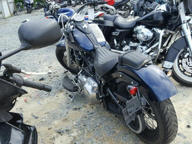 1HD1JRV16DB010466 - 2013 HARLEY-DAVIDSON FLS SOFTAI 蓝色 照片 3