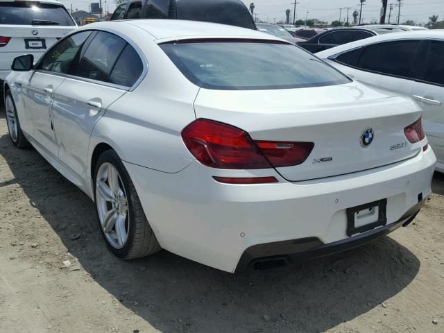 WBA6B4C57DD098779 - 2013 BMW 650 XI WHITE photo 3