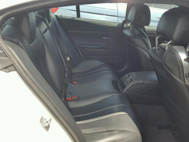 WBA6B4C57DD098779 - 2013 BMW 650 XI თეთრი ფოტო 6