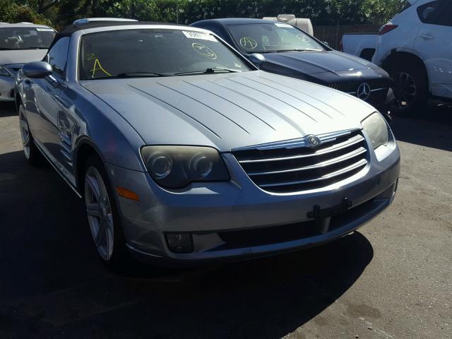 1C3AN65L05X040125 - 2005 CHRYSLER CROSSFIRE SILVER photo 1