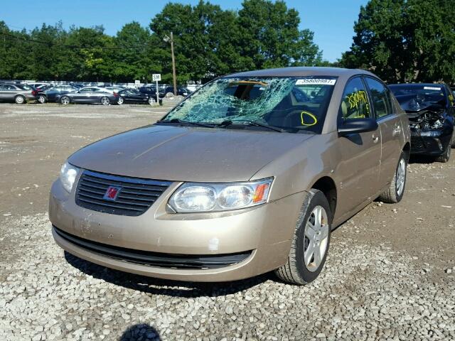 1G8AJ55F97Z144450 - 2007 SATURN ION LEVEL GOLD photo 2