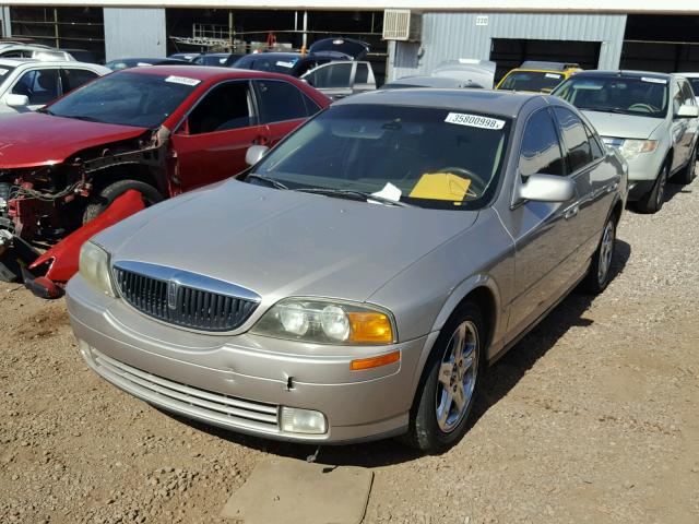 1LNHM87A02Y664903 - 2002 LINCOLN LS GOLD photo 2