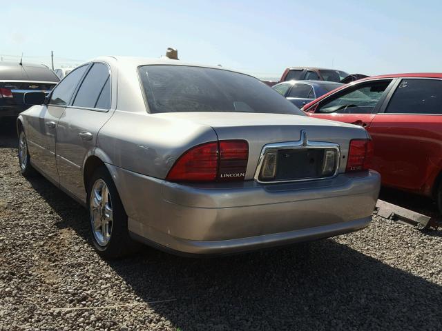 1LNHM87A02Y664903 - 2002 LINCOLN LS GOLD photo 3