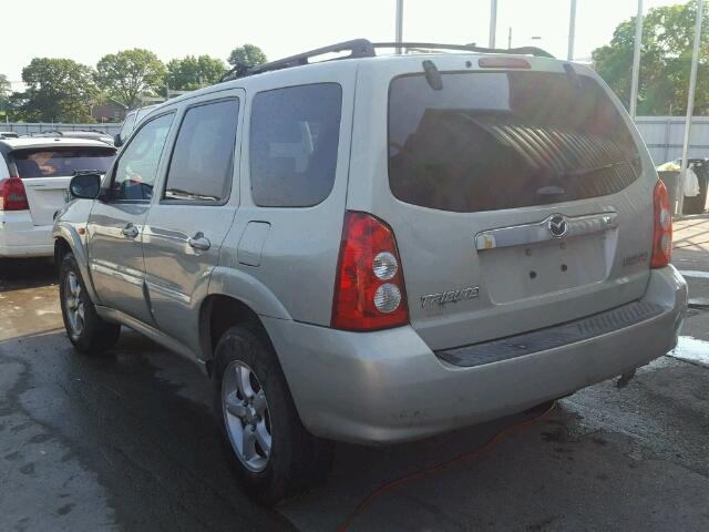 4F2YZ04165KM01298 - 2005 MAZDA TRIBUTE S GOLD photo 3