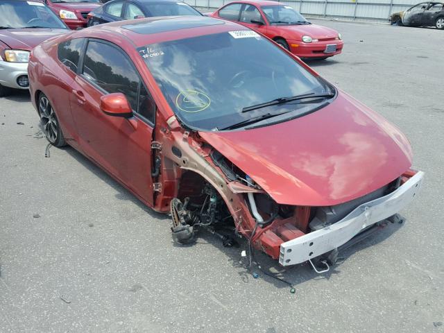 2HGFG4A55DH703149 - 2013 HONDA CIVIC SI RED photo 1