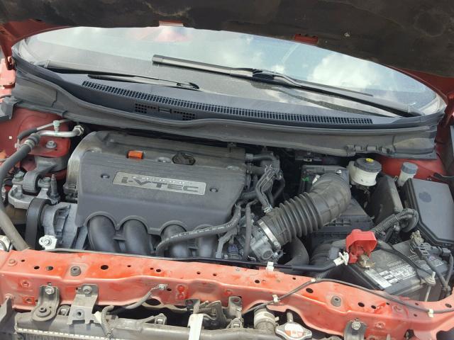 2HGFG4A55DH703149 - 2013 HONDA CIVIC SI RED photo 7