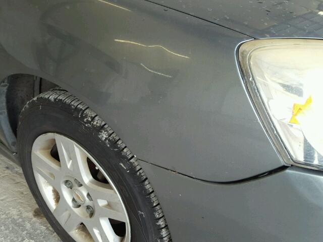 1G1ZT61856F241802 - 2006 CHEVROLET MALIBU MAX 灰色 照片 9