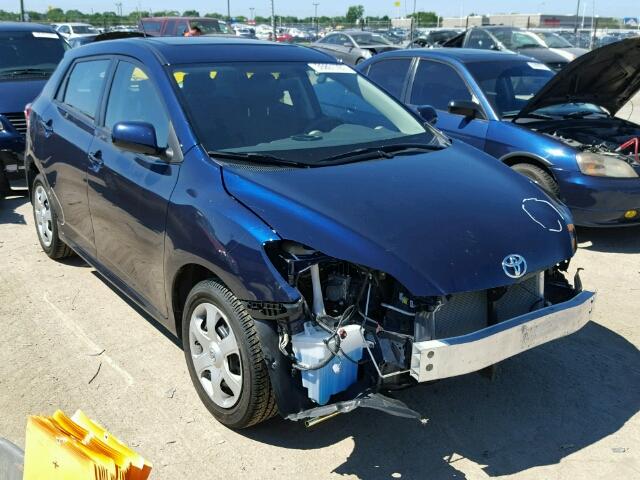 2T1KU4EE4AC483475 - 2010 TOYOTA MATRIX BLUE photo 1