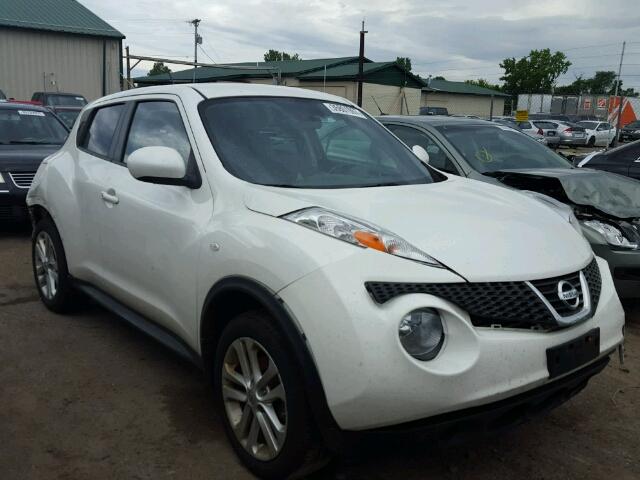 JN8AF5MV4DT224306 - 2013 NISSAN JUKE S WHITE photo 1