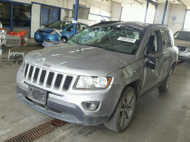 1C4NJDBB5GD751462 - 2016 JEEP COMPASS SP SILVER photo 2
