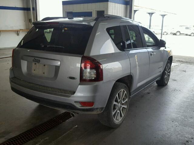 1C4NJDBB5GD751462 - 2016 JEEP COMPASS SP SILVER photo 4