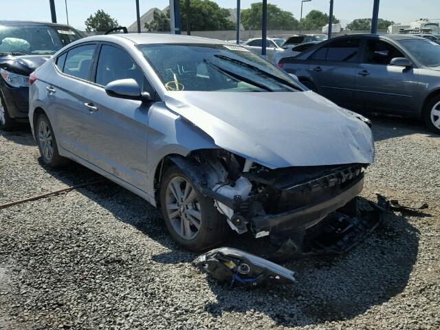 5NPD84LF1HH066959 - 2017 HYUNDAI ELANTRA SE SILVER photo 1