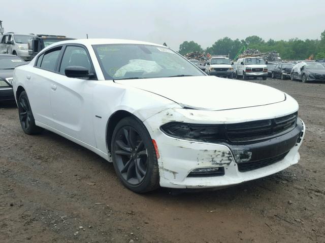2C3CDXCT2HH609411 - 2017 DODGE CHARGER R/ WHITE photo 1