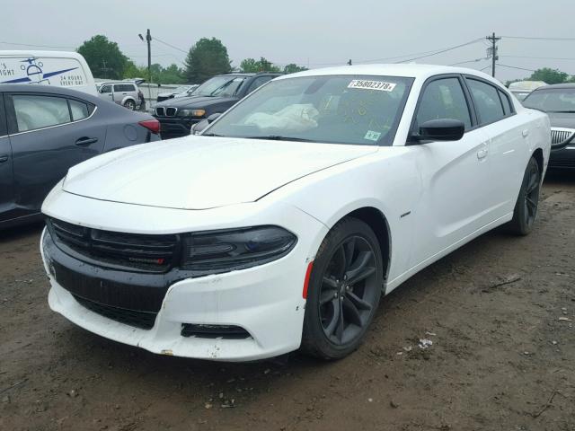 2C3CDXCT2HH609411 - 2017 DODGE CHARGER R/ WHITE photo 2