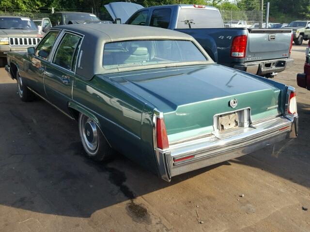 6B69S7Q313847 - 1977 CADILLAC FLEETWOOD GREEN photo 3