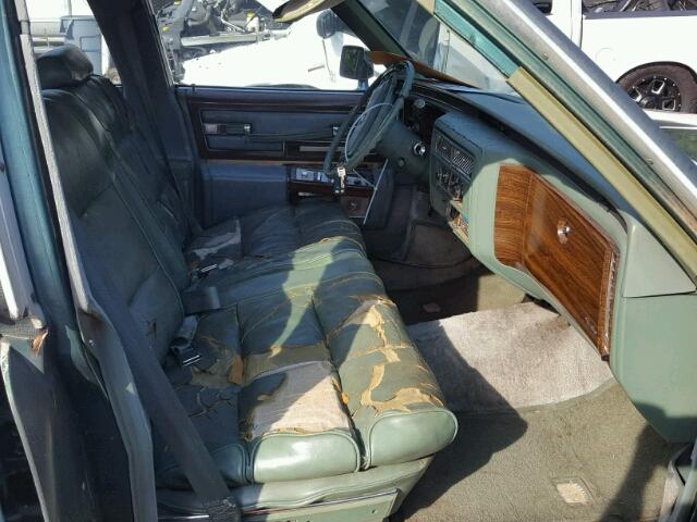 6B69S7Q313847 - 1977 CADILLAC FLEETWOOD GREEN photo 5