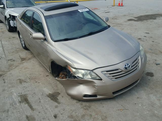 4T1BE46K57U693365 - 2007 TOYOTA CAMRY NEW GOLD photo 1