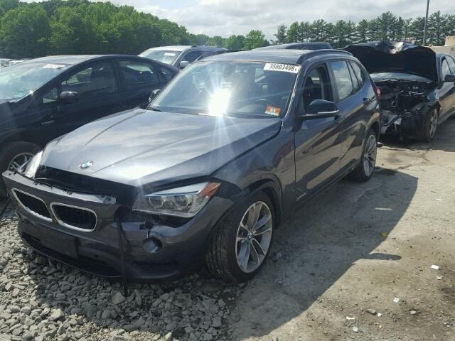 WBAVL1C59DVR82885 - 2013 BMW X1 XDRIVE2 Gris foto 2