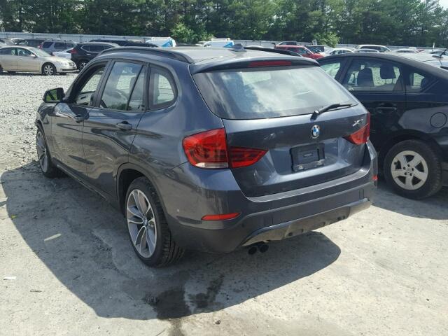 WBAVL1C59DVR82885 - 2013 BMW X1 XDRIVE2 GRAY photo 3