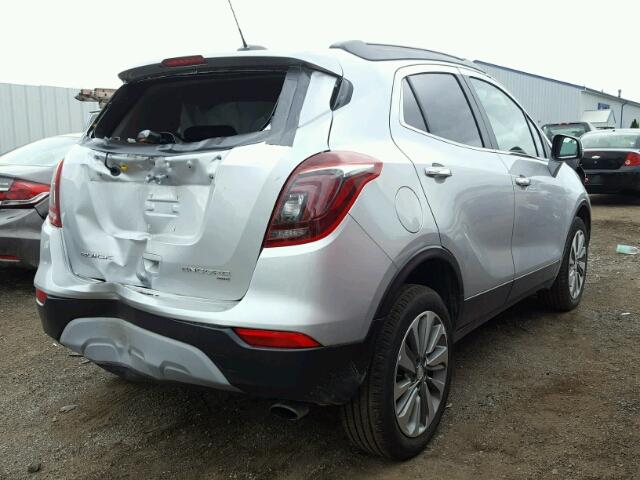 KL4CJESB5HB074241 - 2017 BUICK ENCORE PRE SILVER photo 4