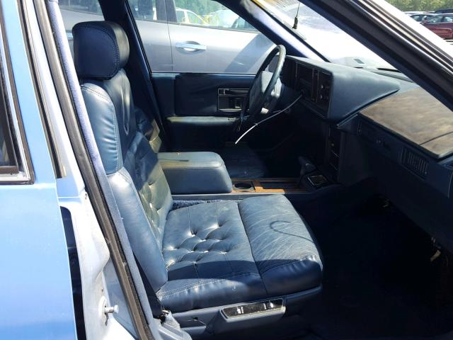 1G6KS53B1MU814558 - 1991 CADILLAC SEVILLE BLUE photo 5