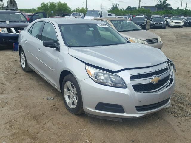 1G11B5SA3DF334858 - 2013 CHEVROLET MALIBU LS 银色 照片 1