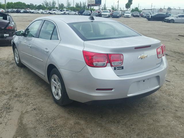 1G11B5SA3DF334858 - 2013 CHEVROLET MALIBU LS 银色 照片 3