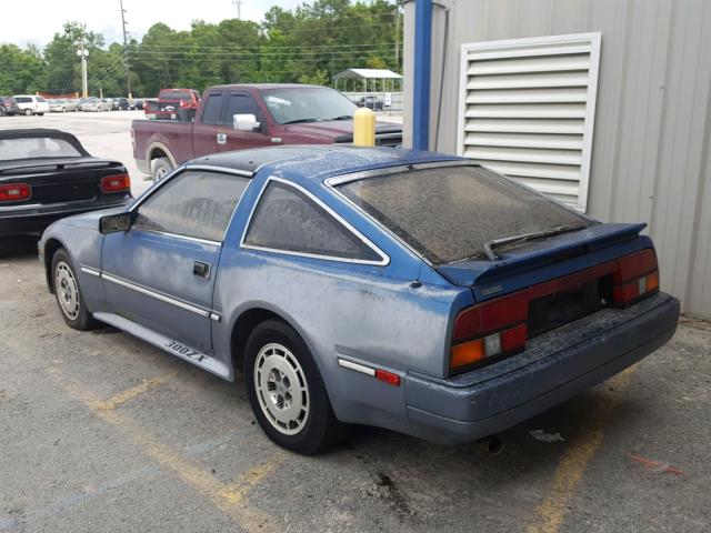 JN1HZ16S0GX082601 - 1986 NISSAN 300ZX 2+2 BLUE photo 3