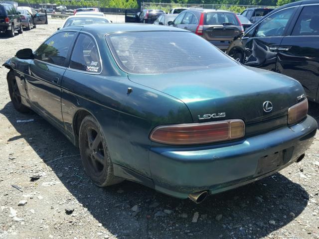 JT8CH32Y1W1000777 - 1998 LEXUS SC 400 GREEN photo 3