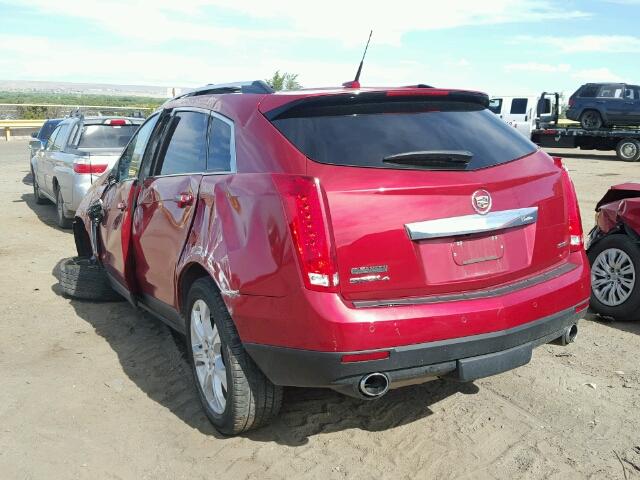 3GYFNJE34DS646932 - 2013 CADILLAC SRX PREMIU RED photo 3