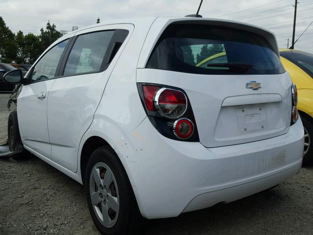 1G1JA6SH2F4134834 - 2015 CHEVROLET SONIC LS 白色 照片 3