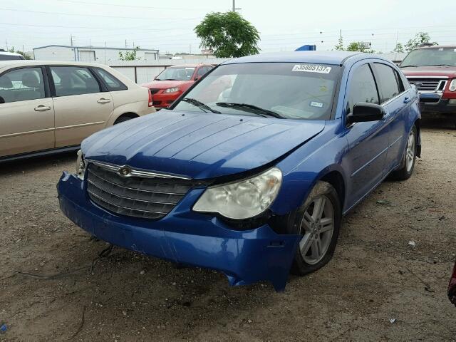 1C3LC46K88N174535 - 2008 CHRYSLER SEBRING BLUE photo 2