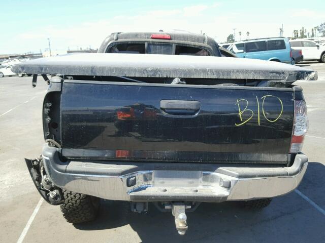 3TMKU4HN9BM030778 - 2011 TOYOTA TACOMA DOU BLACK photo 10