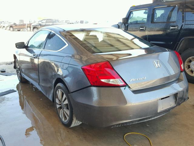 1HGCS1A31BA012601 - 2011 HONDA ACCORD LX- GRAY photo 3