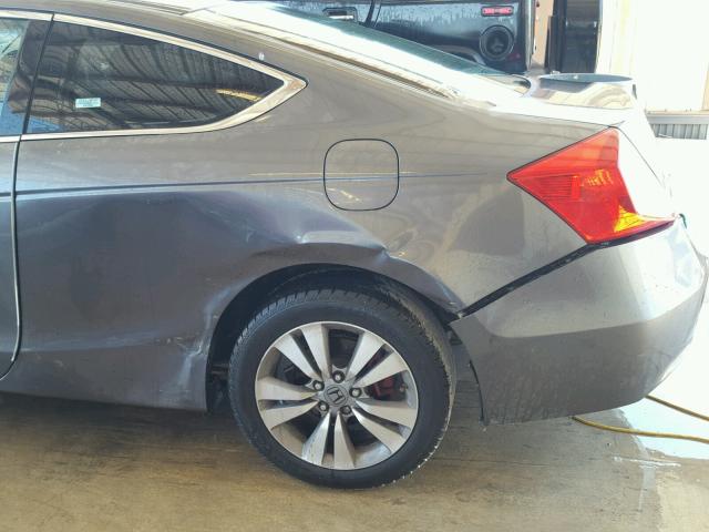 1HGCS1A31BA012601 - 2011 HONDA ACCORD LX- GRAY photo 9