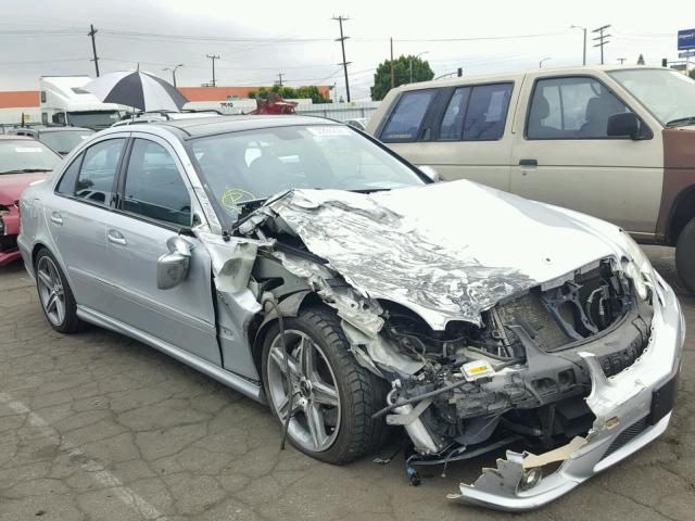 WDBUF77X47B066463 - 2007 MERCEDES-BENZ E 63 AMG SILVER photo 1