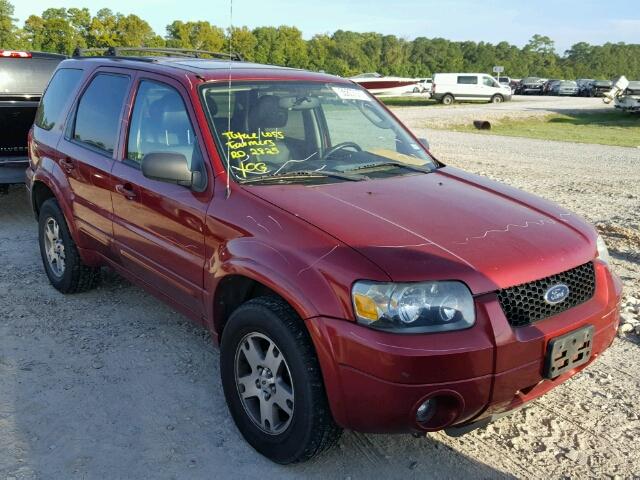 1FMYU04135KD86799 - 2005 FORD ESCAPE LIM RED photo 1